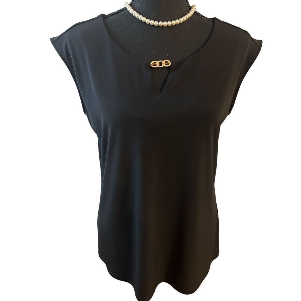 Cap Sleeve Top by Calvin Klein